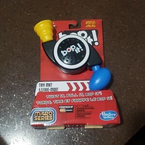 Hasbro Bop It! Micro Series Game - Black, Yellow, Blue